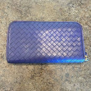 Bottega Veneta Long Wallet All Around Zip